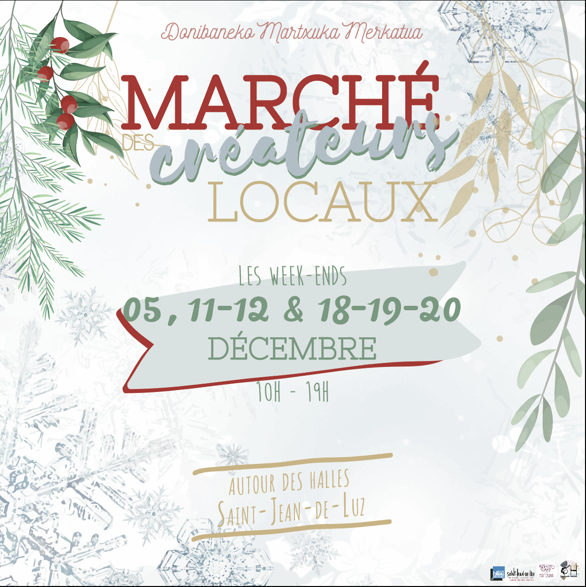 marché créateurs Noël martxuka