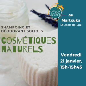 atelier cosmétiques naturels